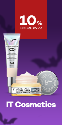 Marca It Cosmetics com destaque promocional de 10% sobre preço de Venda ao Público Recomendado